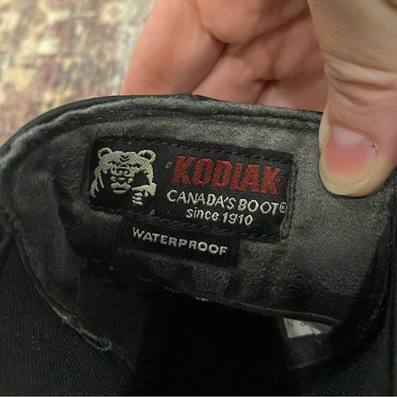 Black Kodiak Sued Ankle Boots - Picture 9 of 9